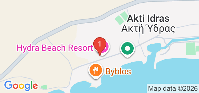 Hydra Beach Resort Карта
