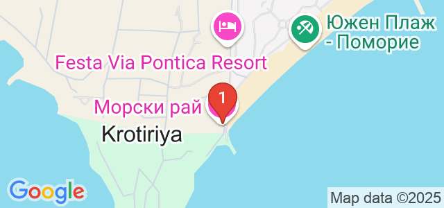 Вила Морски рай Карта
