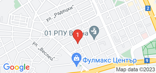 Езикови курсове БРИЖД Карта