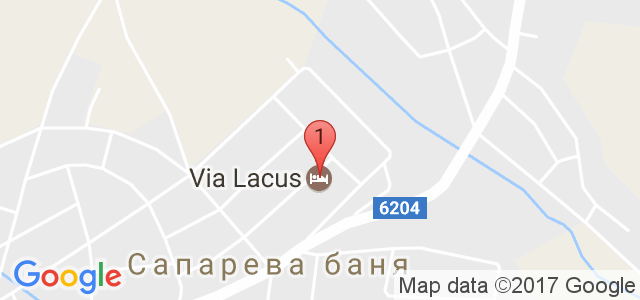 Хотел Виа Лакус Карта