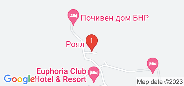 Хотел Роял 3* Карта