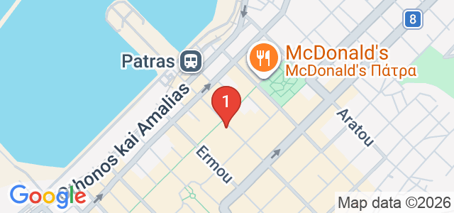 Mediteranee Patras Карта