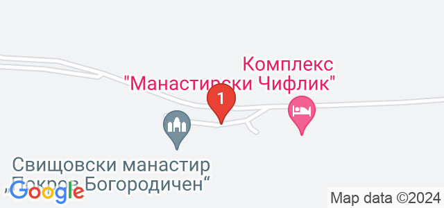 СПА Комплекс Манастира Свищов Карта