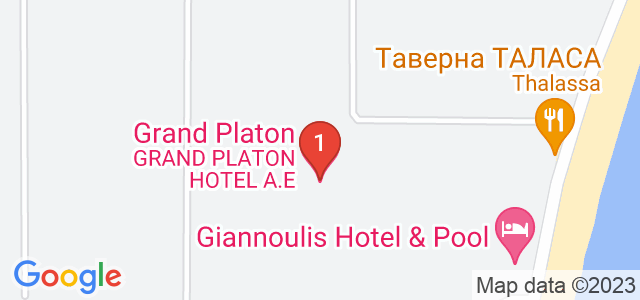 Grand Platon Hotel Карта