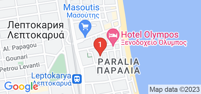 Hotel Dafni Plus Карта