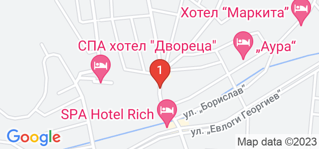 Хотел Орхидея*** Карта
