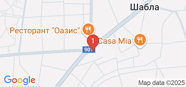 Хостел Шабла Карта