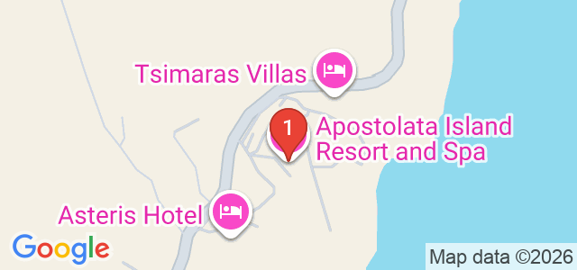 Apostolata Island Resort Карта